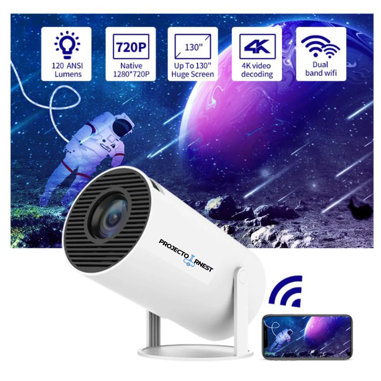 ProjectorNest™ HY300 4K